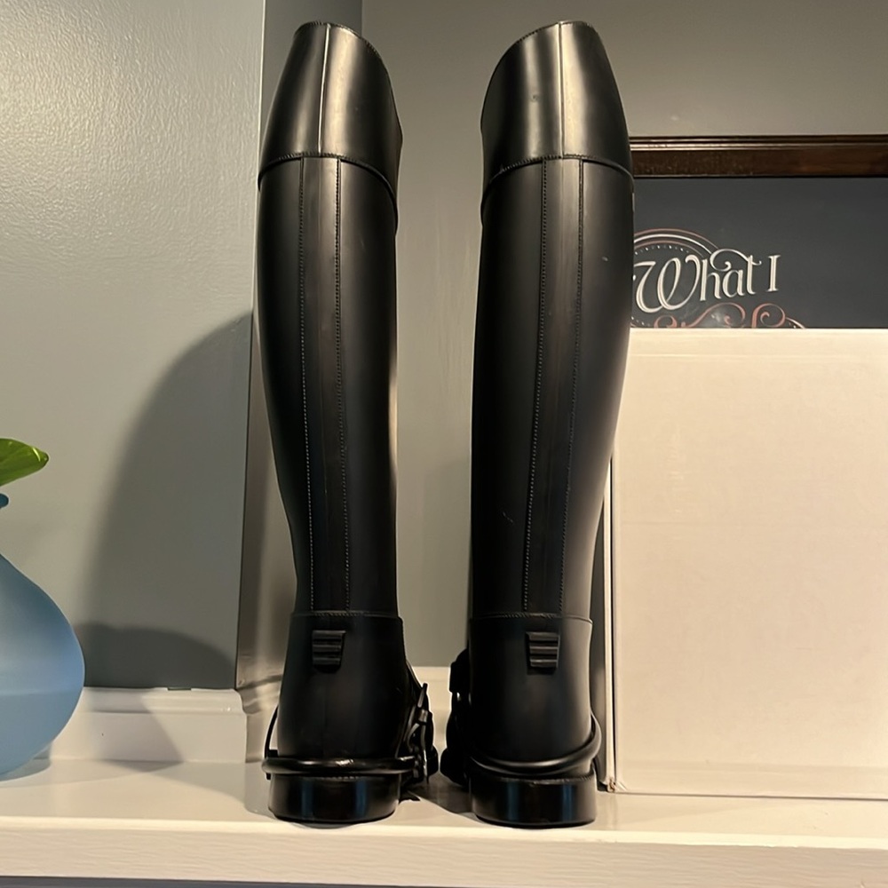 Givenchy Rubber Riding Boots - Picture 7 of 11